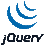 logo jquery, anime les pages web