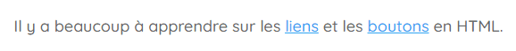 lien hypertexte dans un texte