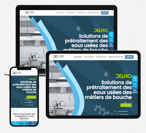 Projet entre Delho et OpenMyDiv agence web à Paris