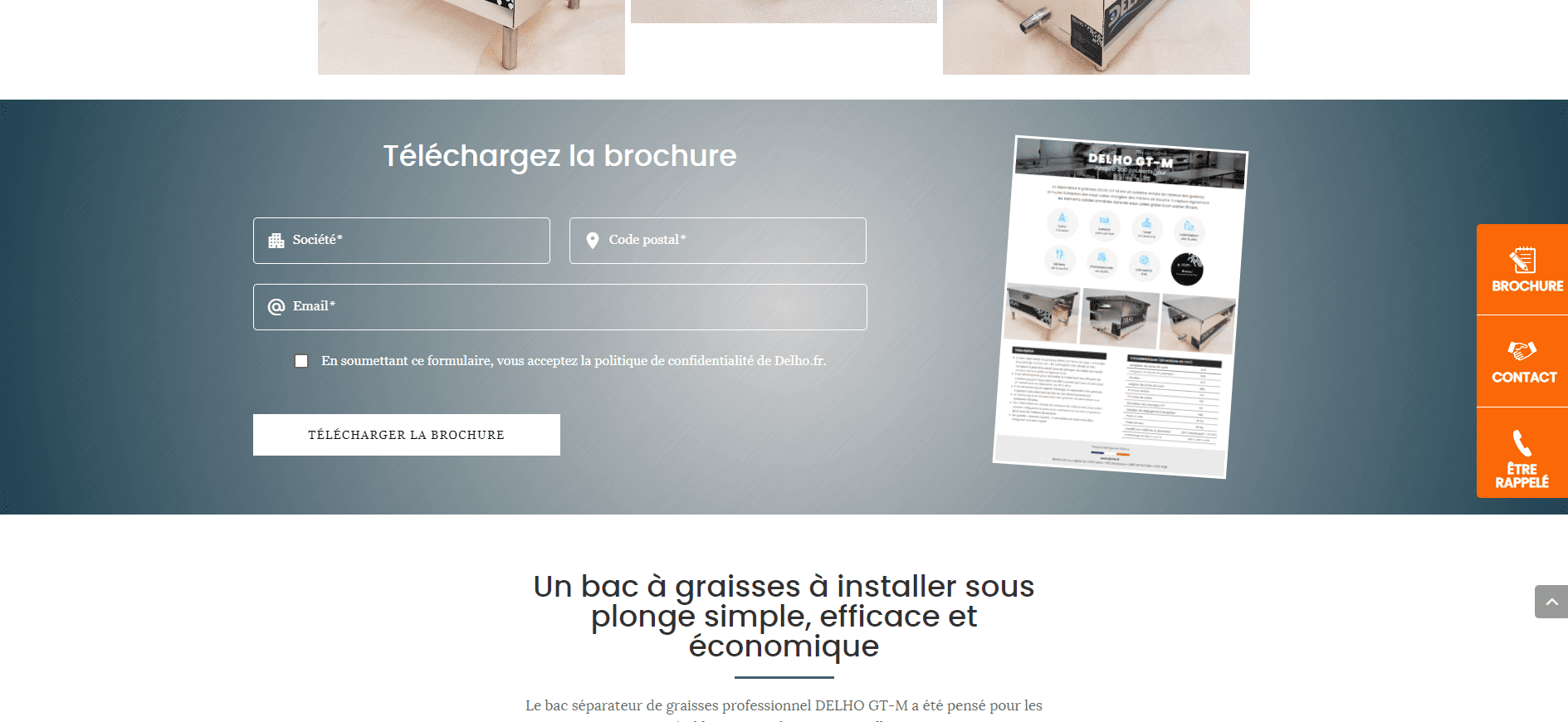 Projet réalisé par l'agence web OpenMyDiv pour Delho