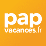 Logo de PAP Vacances, plateforme de location de gîtes et de logements entre particuliers