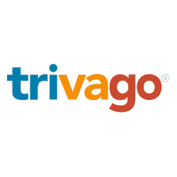 Logo de Trivago, comparateur de prix pour les hôtels, gîtes et locations de vacances