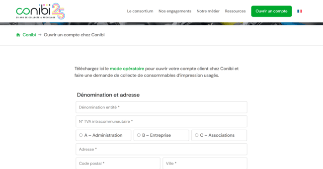 OpenMyDiv accompagne tous les professionnels du secteur  Entreprise de collecte et de recyclage professionnel