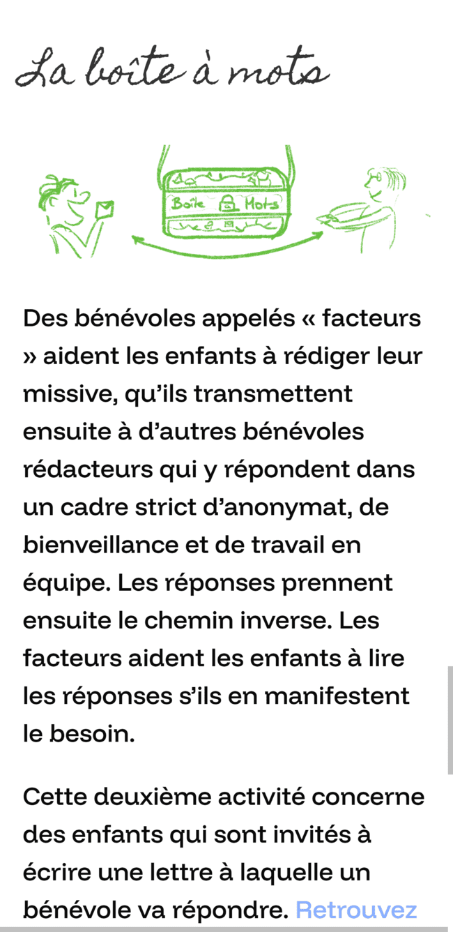 <p>Refonte complète du site, basée sur un design intégralement fourni par le client.</p>
réalisé par l'agence web à Paris OpenMyDiv